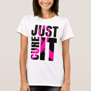 T-shirt Ruban de sensibilisation au cancer du sein Guériss