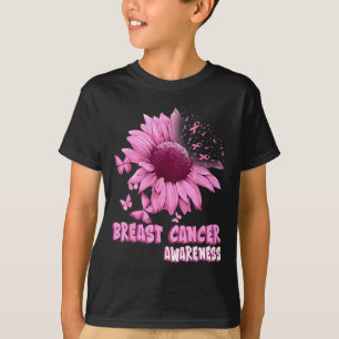 T-shirt Ruban de sensibilisation au cancer du sein Nk Sunf