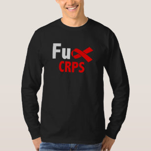T-shirt Ruban de sensibilisation au Crps pour membre de la