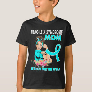 T-shirt Ruban de sensibilisation au syndrome de l'X fragil
