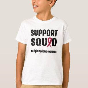 T-shirt Ruban de sensibilisation de l'équipe de soutien au