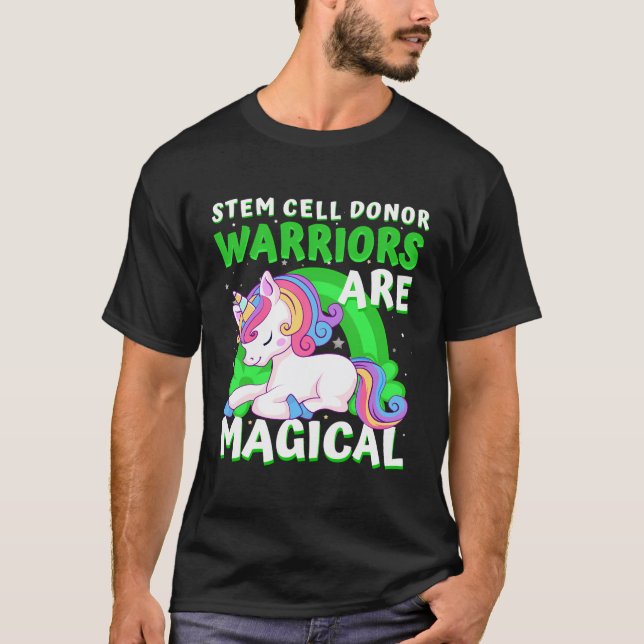T-shirt Ruban de sensibilisation des donneurs de cellules  (Devant)
