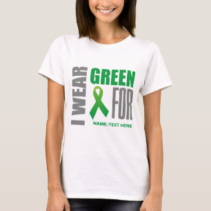 T-shirt Ruban de sensibilisation vert