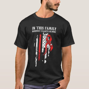 T-shirt Ruban de soutien à la sensibilisation à l'AVC Pers