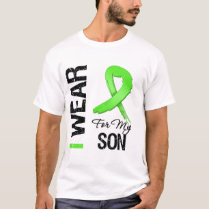 T-shirt Ruban de vert de chaux d'usage du lymphome I pour