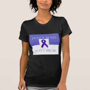 T-shirt Ruban d'indigo - la courbure de Don't ne se