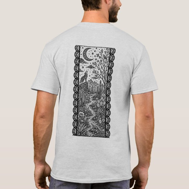 T-shirt Ruban du désert (Dos)