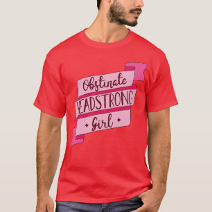 T-shirt Ruban II de la citation de fierté et de préjudice