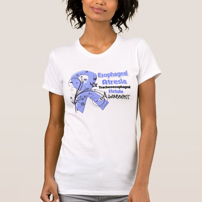T-shirt Ruban oesophagien de conscience d'atrésie (Devant)