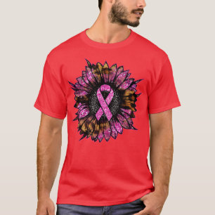 T-shirt Ruban rose Cancer du sein Mois de sensibilisation 