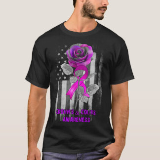 T-shirt Ruban rose Crohn & Colitis