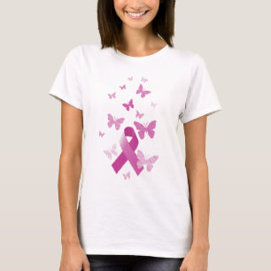T-shirt Ruban rose de conscience