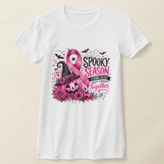 T-shirt Ruban Rose de Sensibilisation au Cancer du Sein de