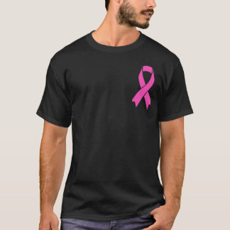 T-shirt Ruban Rose Mignon Sensibilisation au Cancer du Sei