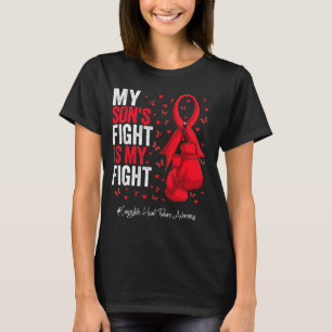T-shirt Ruban Rouge Fils Insuffisance Cardiaque Congestive