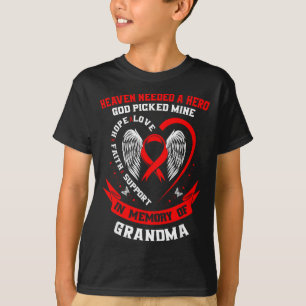 T-shirt Ruban Rouge Perte de conscience de la maladie card
