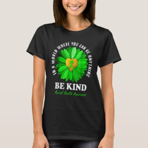 T-shirt Ruban Tournesol Soyez Gentils pour la Sensibilisat