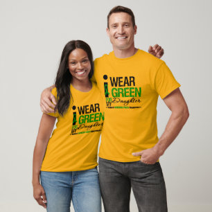 T-shirt Ruban vert d'usage de l'infirmité motrice