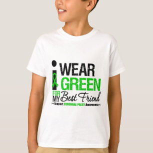 T-shirt Ruban vert d'usage de l'infirmité motrice