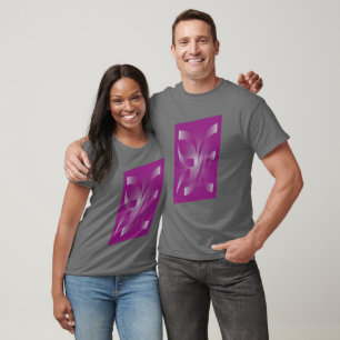 T-shirt Rubans magenta