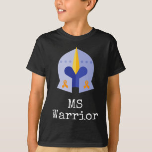T-shirt Rubans Warrior W Knight Et Orange Pour Mme Laurene