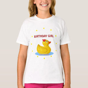 T-shirt Rubber Ducky "Birthday Girl"