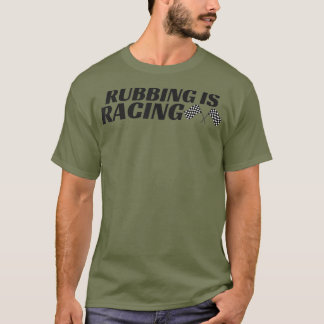 T-shirt Rubbing Est Racing Stock Voiture Racing Hommes Fem