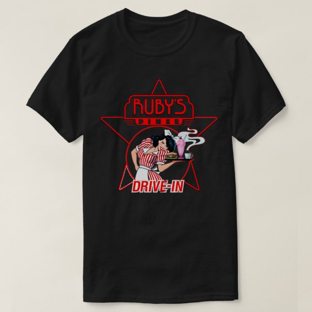 T-shirt Rubys Diner Resto (Design devant)