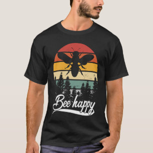 T-shirt Ruche apicole rétro nature abeille insecte abeille