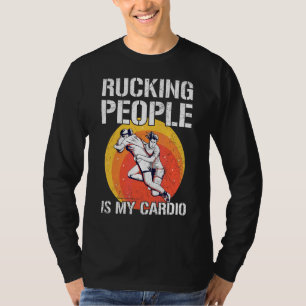 T-shirt Rucking People Est Mon Cardio Pun Pour Un Entraîne
