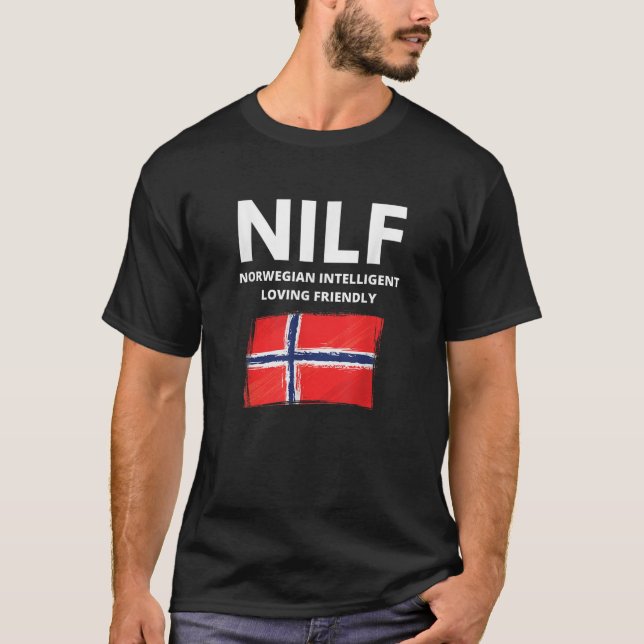 T-shirt Rude Norwegian Gifts Funny Norwegian Unisex Adult (Devant)