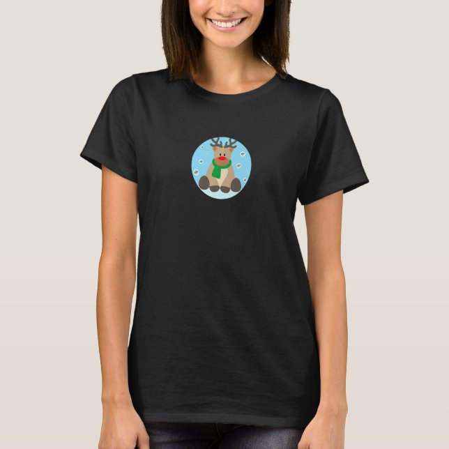T-shirt Rudolf Crypto Devise Stellar Digital Coin Merch (Devant)