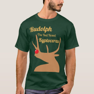T-shirt Rudolph au nez rouge Kyptoceras