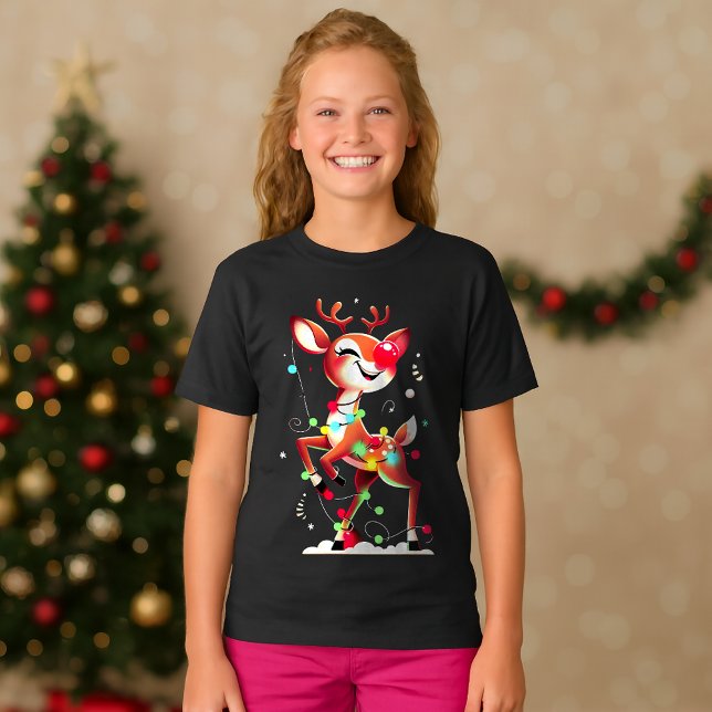 T-shirt Rudolph Le Nez Rouge Noël (Créateur téléchargé)