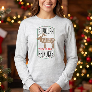 T-shirt Rudolph le Renne de Viande Rouge
