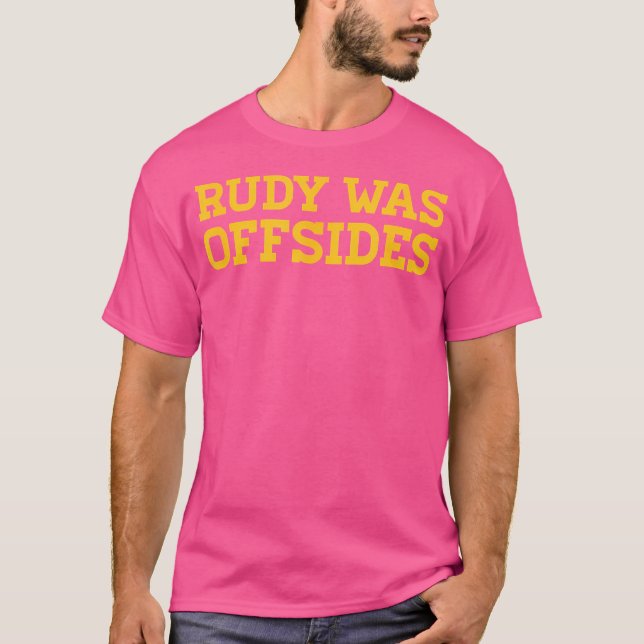 T-shirt Rudy Était Hors Jeu Cfb - (Devant)