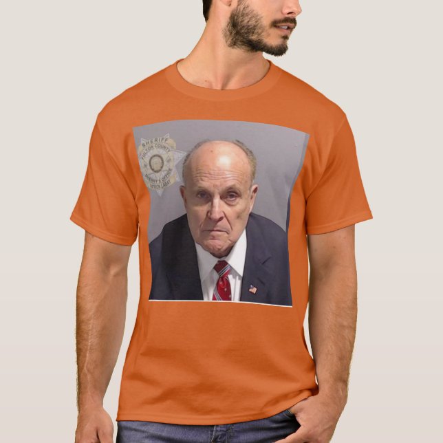 T-shirt Rudy Giuliani Pour Prison 2024 (Devant)