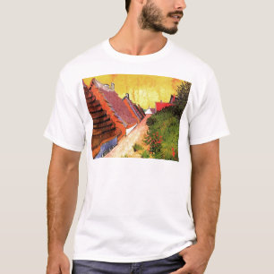T-shirt Rue à Saintes-Maries par Vincent van Gogh