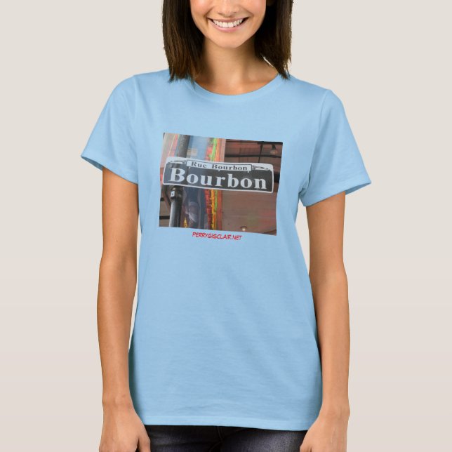 T-shirt Rue Bourbon (Devant)