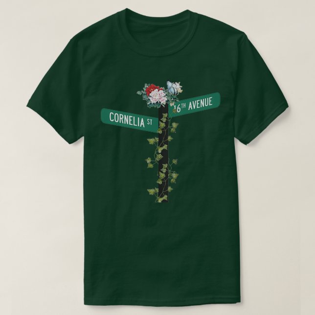 T-shirt Rue Cornelia (Design devant)