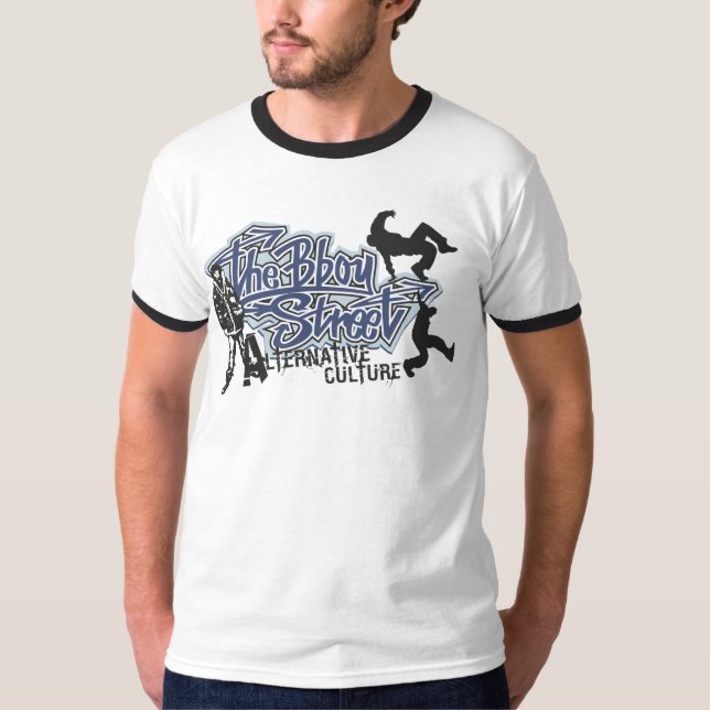 T-SHIRT RUE DE B-BOY (Devant)