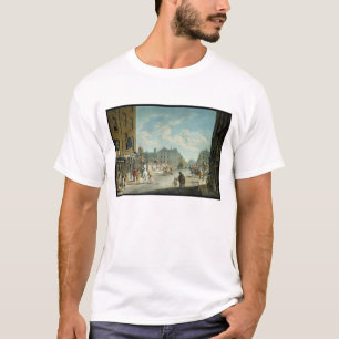T-shirt Rue de collier de serrage avec l'échange royal,