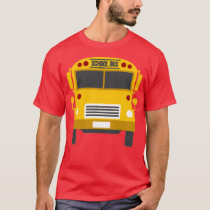 T-shirt Rue De L'École En Bus 1