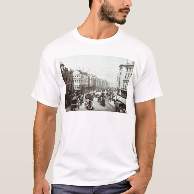 T-shirt Rue de régent, Londres c.1900 (Devant)