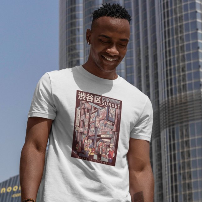 T-shirt Rue japonaise (Créateur téléchargé)