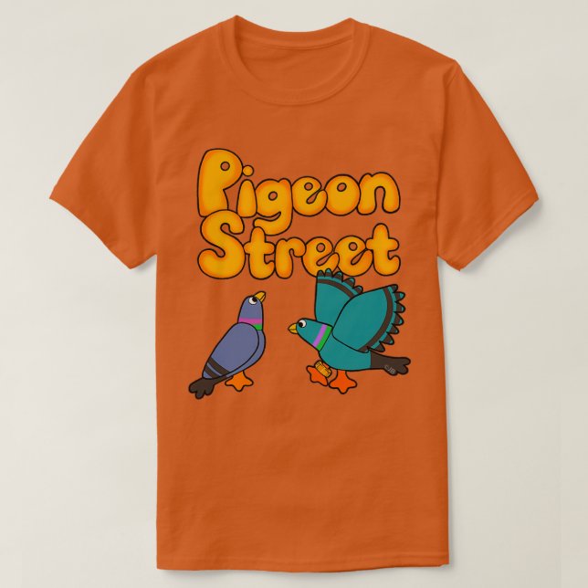 T-shirt Rue Pigeon (Design devant)