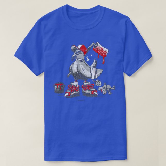T-shirt Rue Pigeon 3 (Design devant)