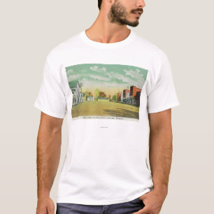 T-shirt Rue principale regardant NorthSheridan, la TA