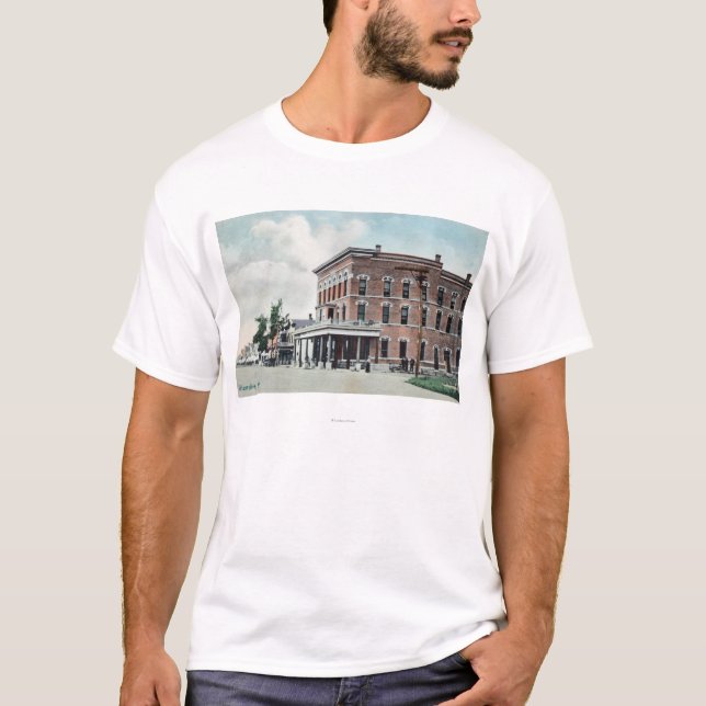T-shirt Rue SceneGlendive, la TA (Devant)