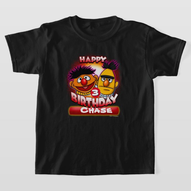 T-shirt Rue Sésame | Anniversaire de Bert & Ernie (Poser)